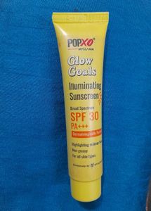 POPXO Glow Goals Illuminating Sunscreen SPF 30