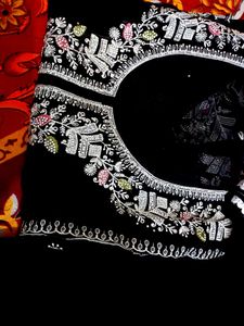 Embroidered Black Kurti