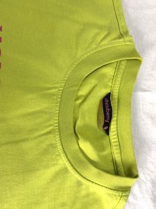 Fun Neon Green Graphic Tee