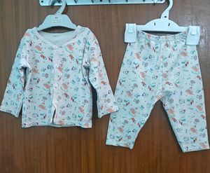 Baby Night Suit Pink