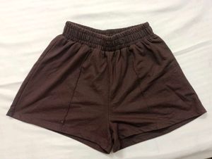 Brown Casual Shorts Stretchy!