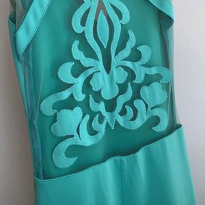 TURQUOISE GOWN