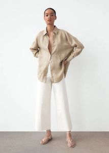 Old Money Patrizia Pepe Imported Beige  Shirt