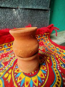 Miti Ke Small. Pot MiniatureClay Pots(Set of 2
