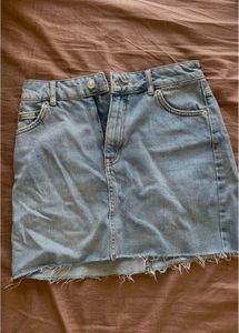Denim Mini Skirt