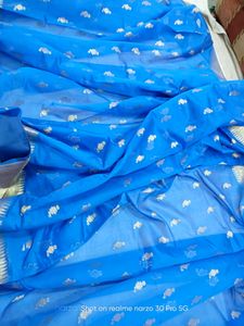 Blue 💙 Saree