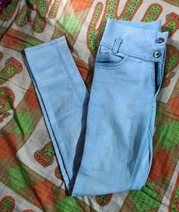 Black And Bule Jeans