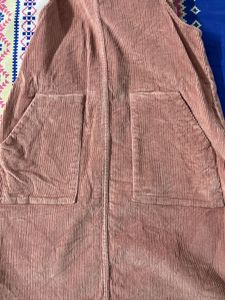 Corduroy Overall Dress