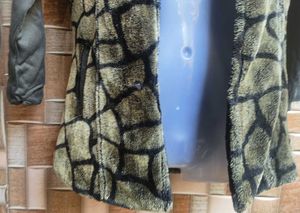 Stylish Animal Print Coat
