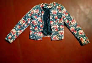 Floral Print Jacket