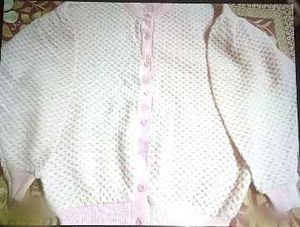 Pink Knit Cardigan