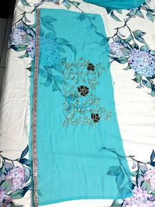 Sequence Designer Embroidered Saree