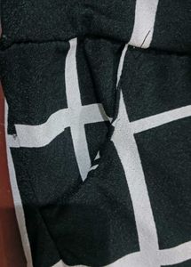 Checkered Wide Leg Pants