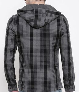 Being Human Hooded Flannel Shirt