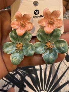 Floral Statement Earrings