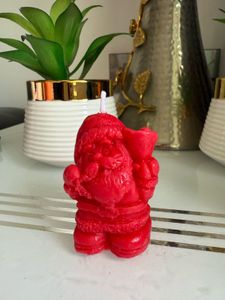 🎅 Jolly Santa Candle