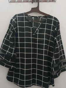 Checked Top