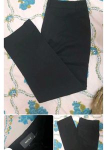 Combo Dresss And Trouser Black