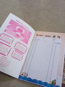 3 Unruled Notebooks