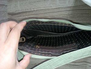 Safe Green Shoulder Bag
