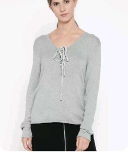 Forever 21 Grey Solid Sweater