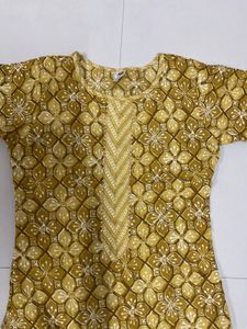 Pair Of Yellow Kurti✨🧡