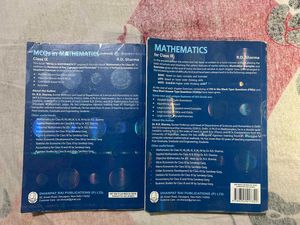 R.D. Sharma Class IX Math Books Set Of 2 MCQ