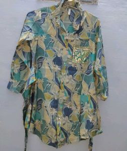 Floral Print Pajama Set