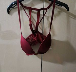 Front Closure Seduction Net Bra
