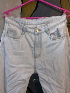 Light Wash Denim Jeans