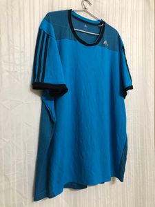 Adidas Blue Short Sleeve T Shirt