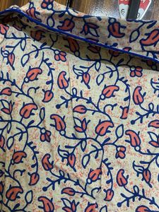 Floral Print cotton night suit