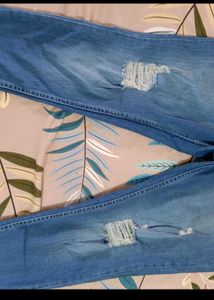 Skinny Ribbed Jeans
