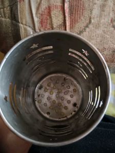 Star Cutout Big Serving Spoons Holder ( In Coins )