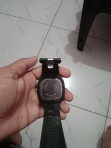 Black Square Quartz Watch