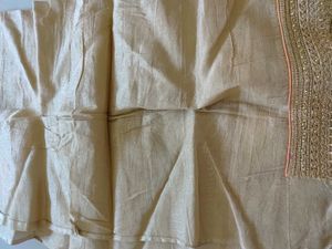 Unstiched Gold Blouse Cloth