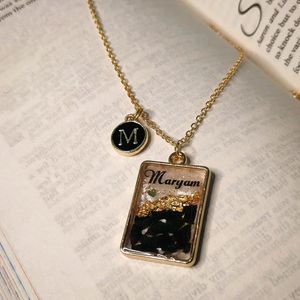 RESIN NAME PENDANT