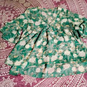 Floral Button-Down Shirt