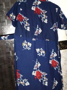Floral Print Midi Dress