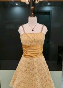 💥PRICE DROP💥 Beaded Straps Glitter Dress