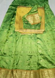 Stitched Half Saree Full Set