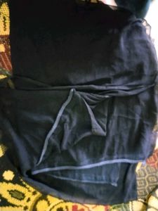 Embroidered Purple Dupatta