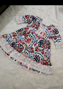 Lace Tunic Or Short Kurti
