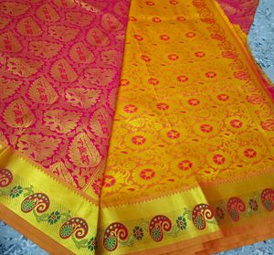 Red Pattu Saree