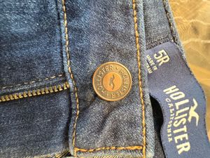 Hollister Brand Dark Wash Denim Jeans
