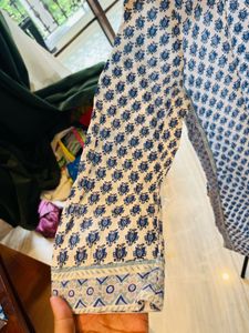 Elegant Blue Printed Kurta