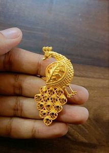 Gold Peacock Ring