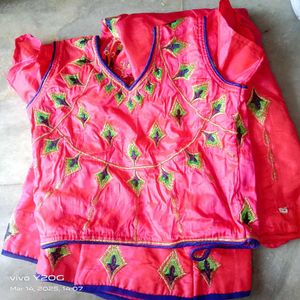 Girls Gagra Dress Set