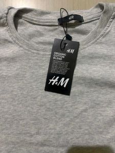H&amp;M Grey Basic Tee