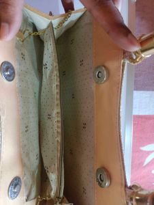 Golden Wedding Bag